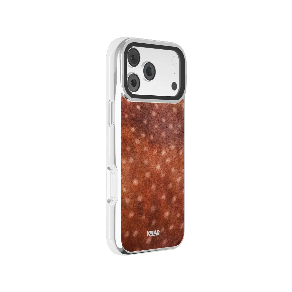 Midnight Fawn | Burnt Orange Deer Print iPhone Case