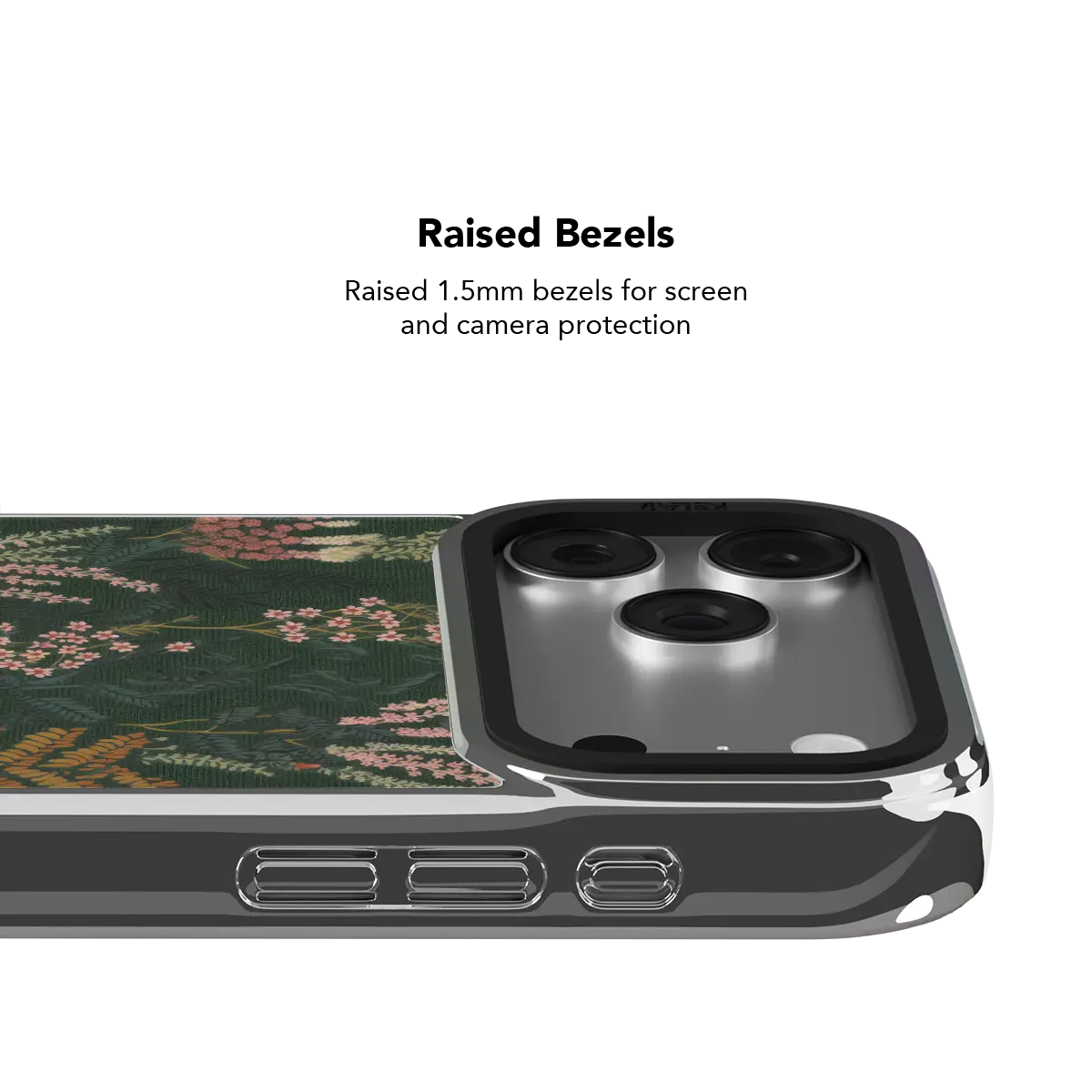 Heather & Hearth | Dark Academia Floral iPhone Case