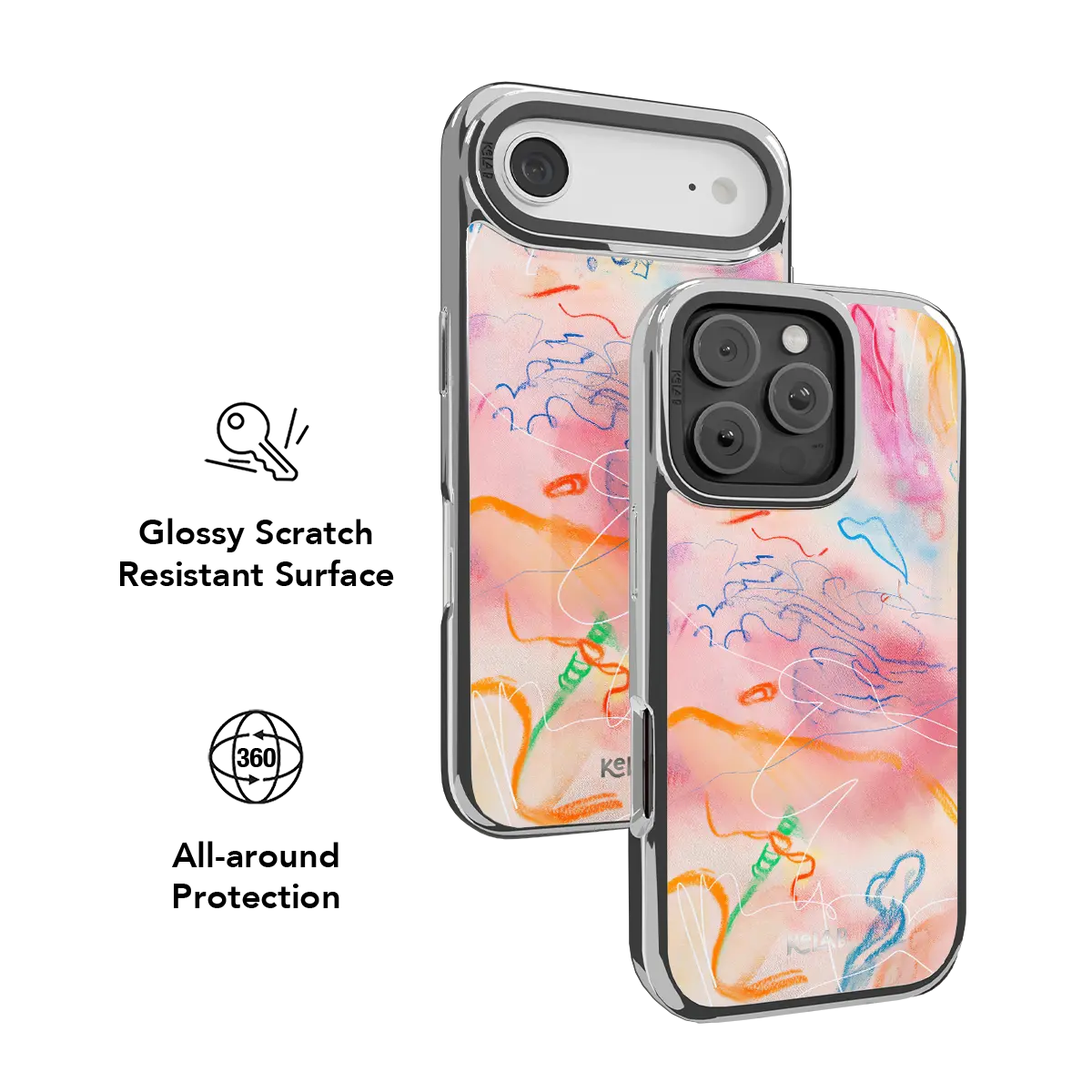 Vivid Frequency | Abstract Art iPhone Case