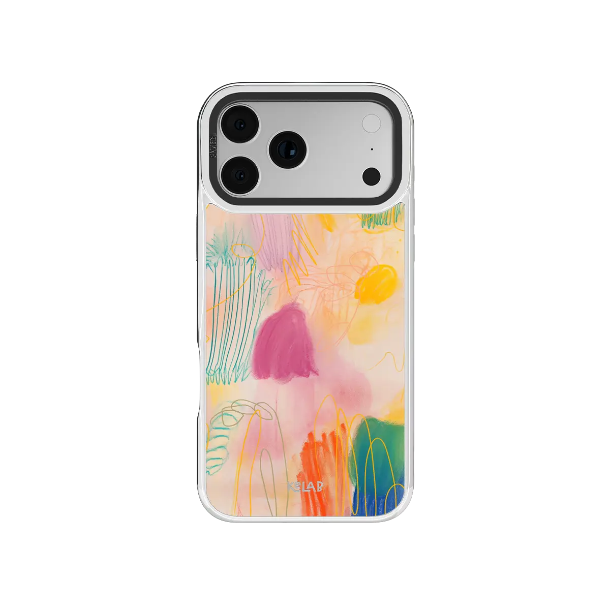 Cloud Scribble | Abstract Art iPhone Case