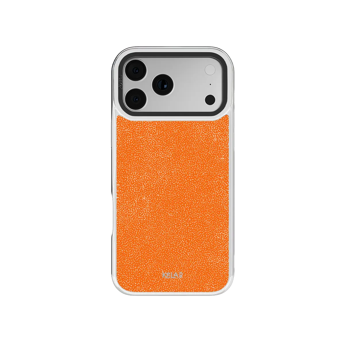 Tangerina | Electric Orange Textured iPhone Case