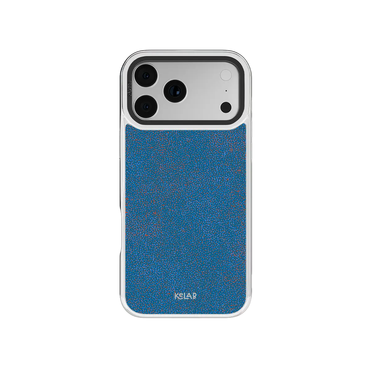 Digital Grain | Blue Terrazzo Speckled iPhone Case