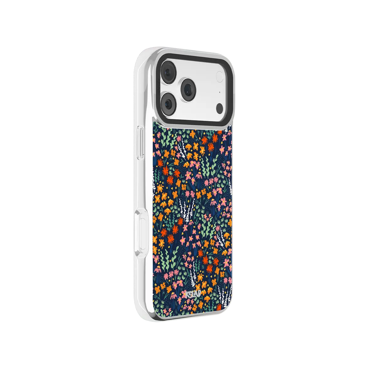 Midnight Meadow | Vibrant Wildflower iPhone Case