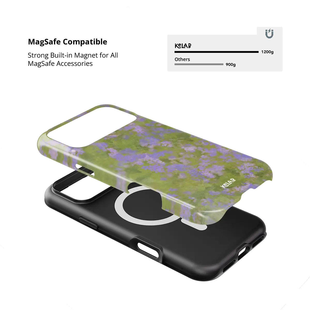 Lavender Bloom | Purple Wildflower iPhone Case