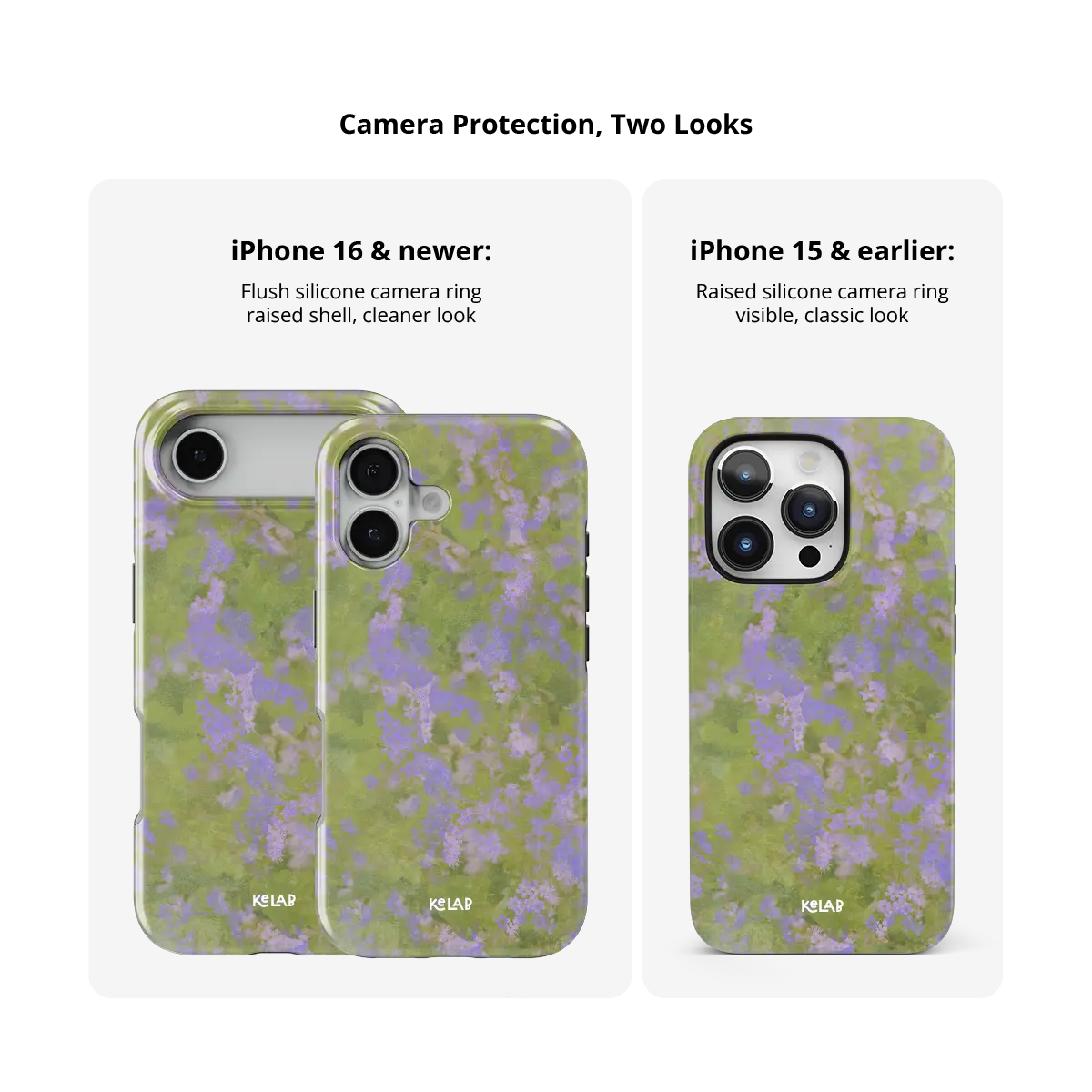 Lavender Bloom | Purple Wildflower iPhone Case