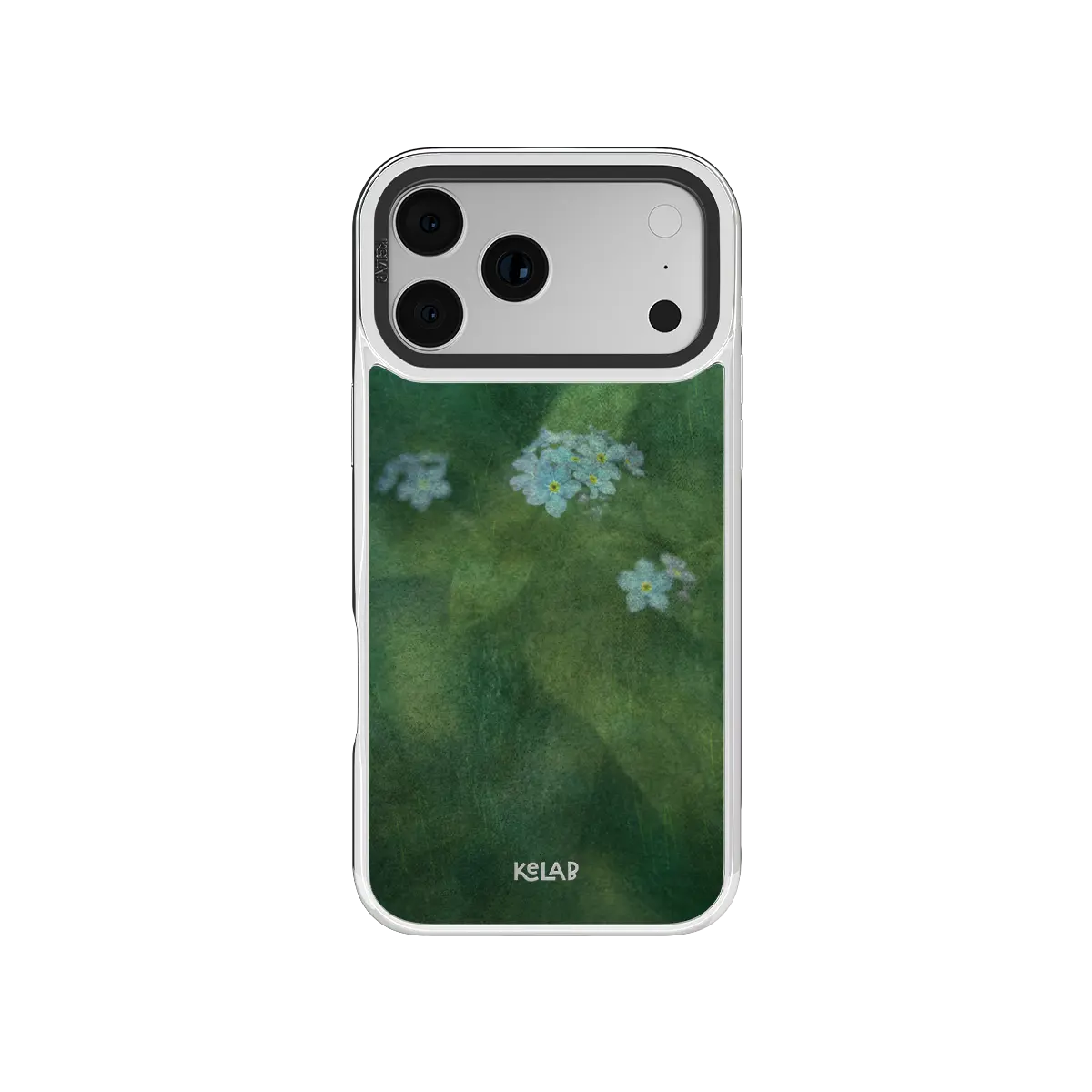 Misty Morning | Deep Green Floral iPhone Case