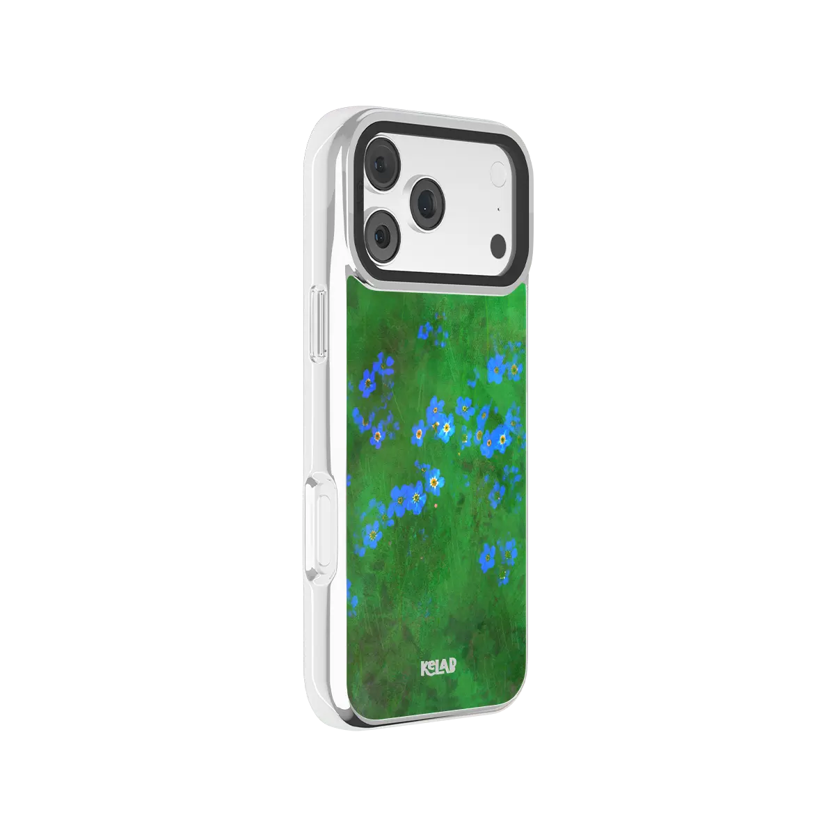 Forget Me Meadow | Vibrant Green Floral iPhone Case