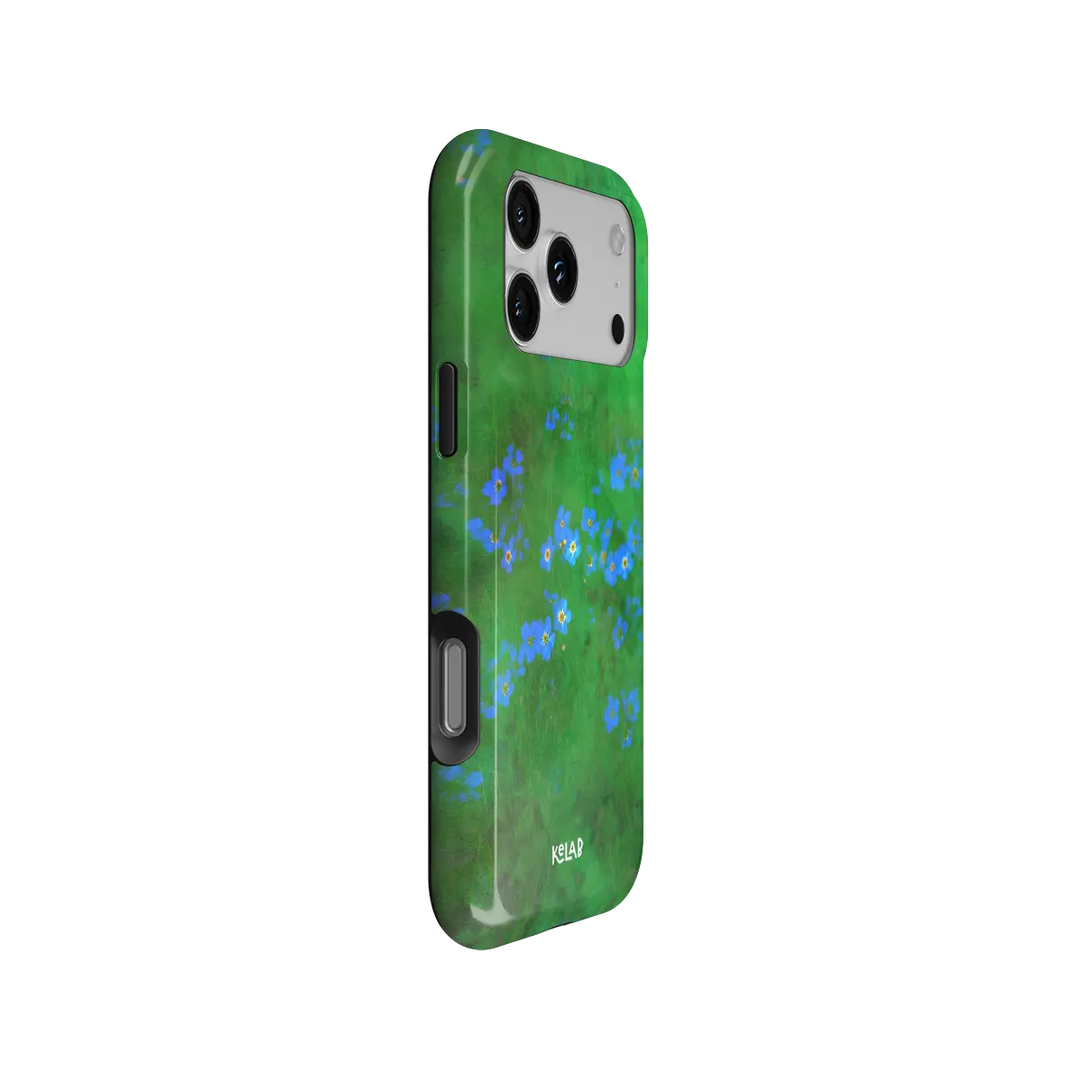 Forget Me Meadow | Vibrant Green Floral iPhone Case