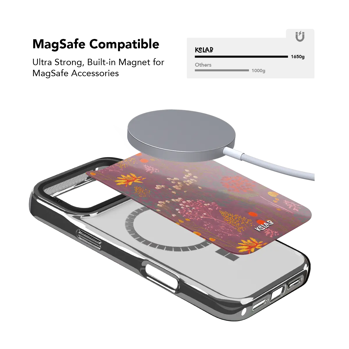 Wildflower Tapestry | Dusty Pink Floral iPhone Case