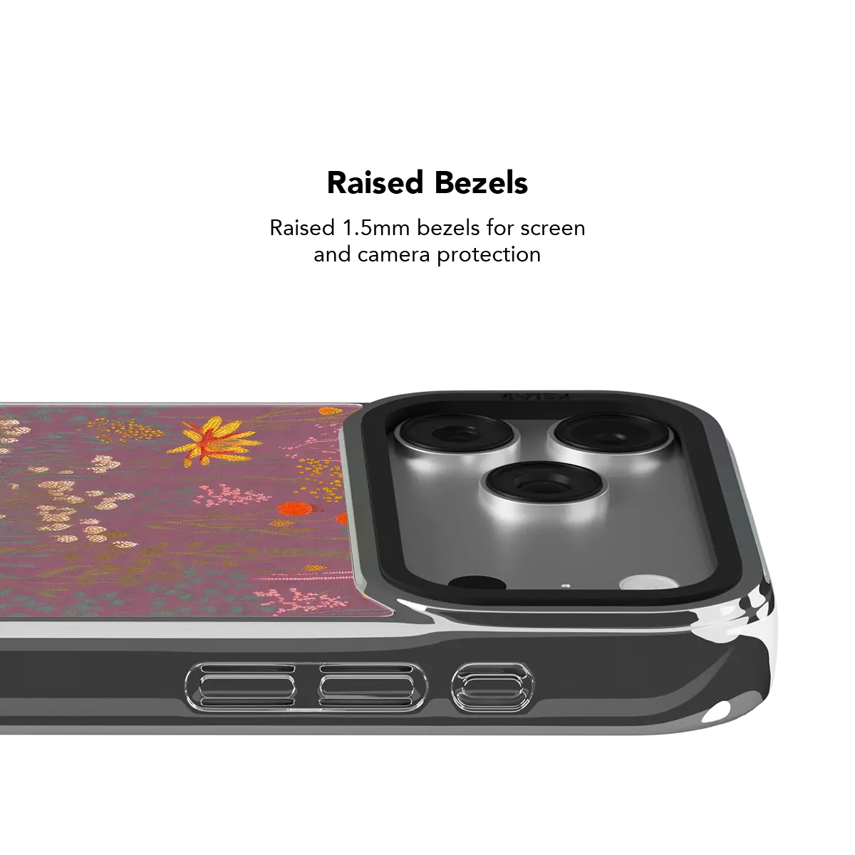 Wildflower Tapestry | Dusty Pink Floral iPhone Case