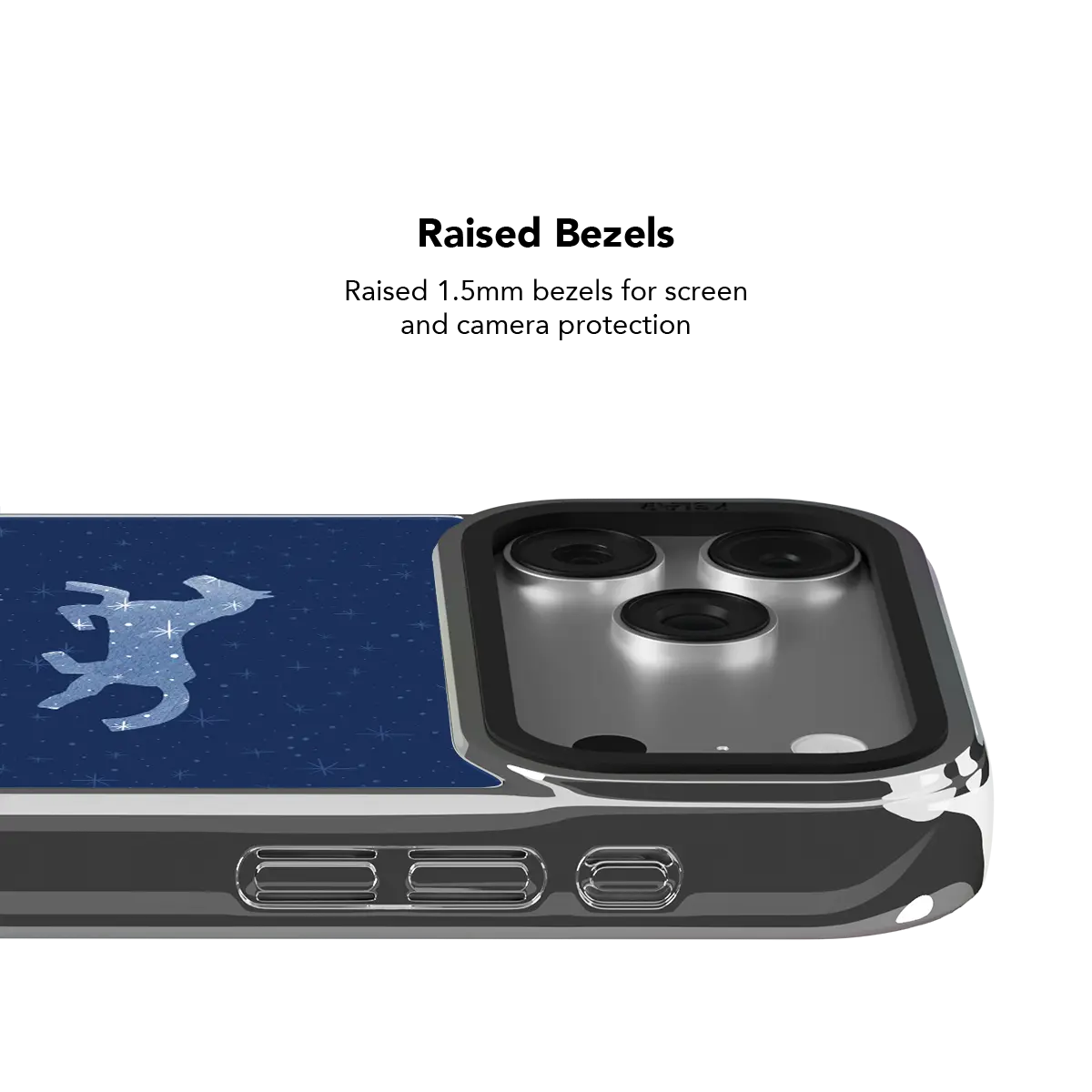 Pegasus Night | Blue Horse iPhone Case