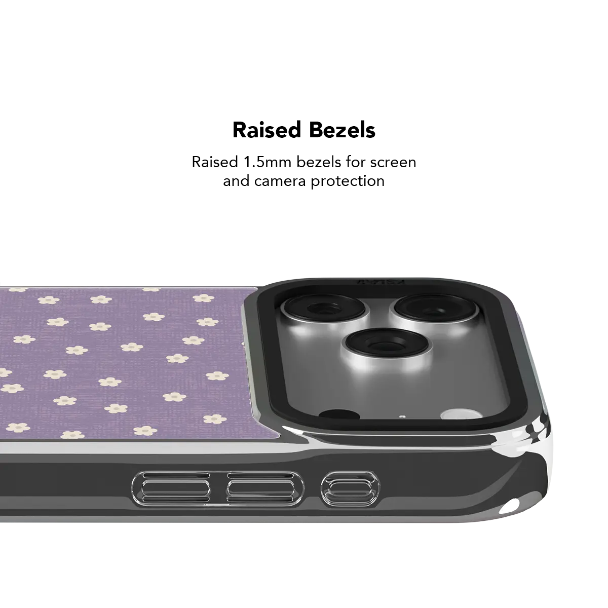 Violet Flora | Purple Daisy iPhone Case