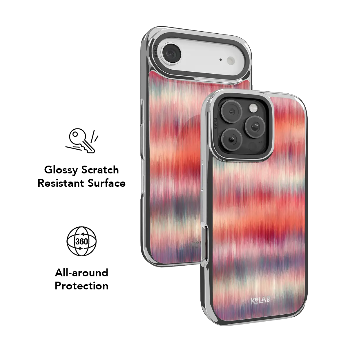 Chromatic Drift | Digital Art iPhone Case