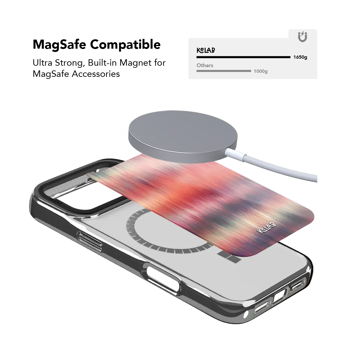 Chromatic Drift | Digital Art iPhone Case
