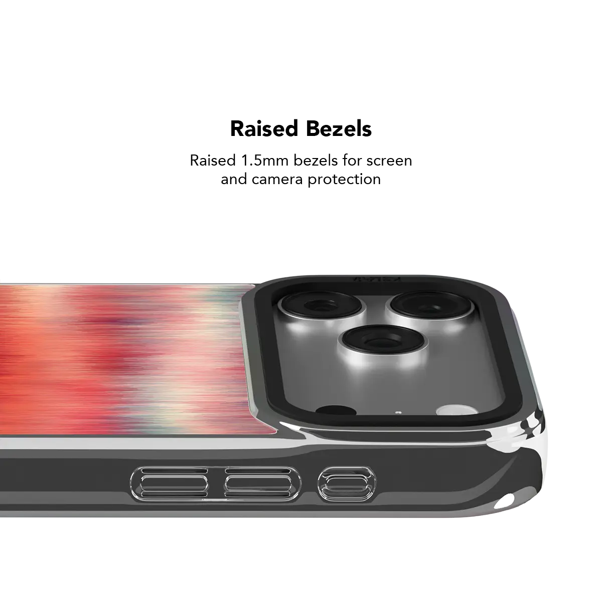 Chromatic Drift | Digital Art iPhone Case