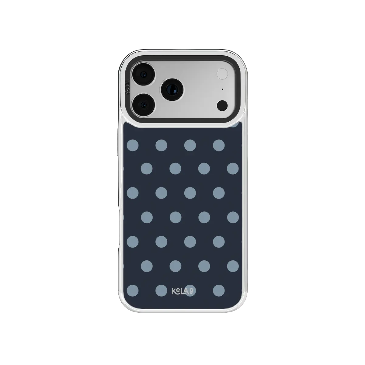 Abyssal Dot | Blue Polka Dot iPhone Case
