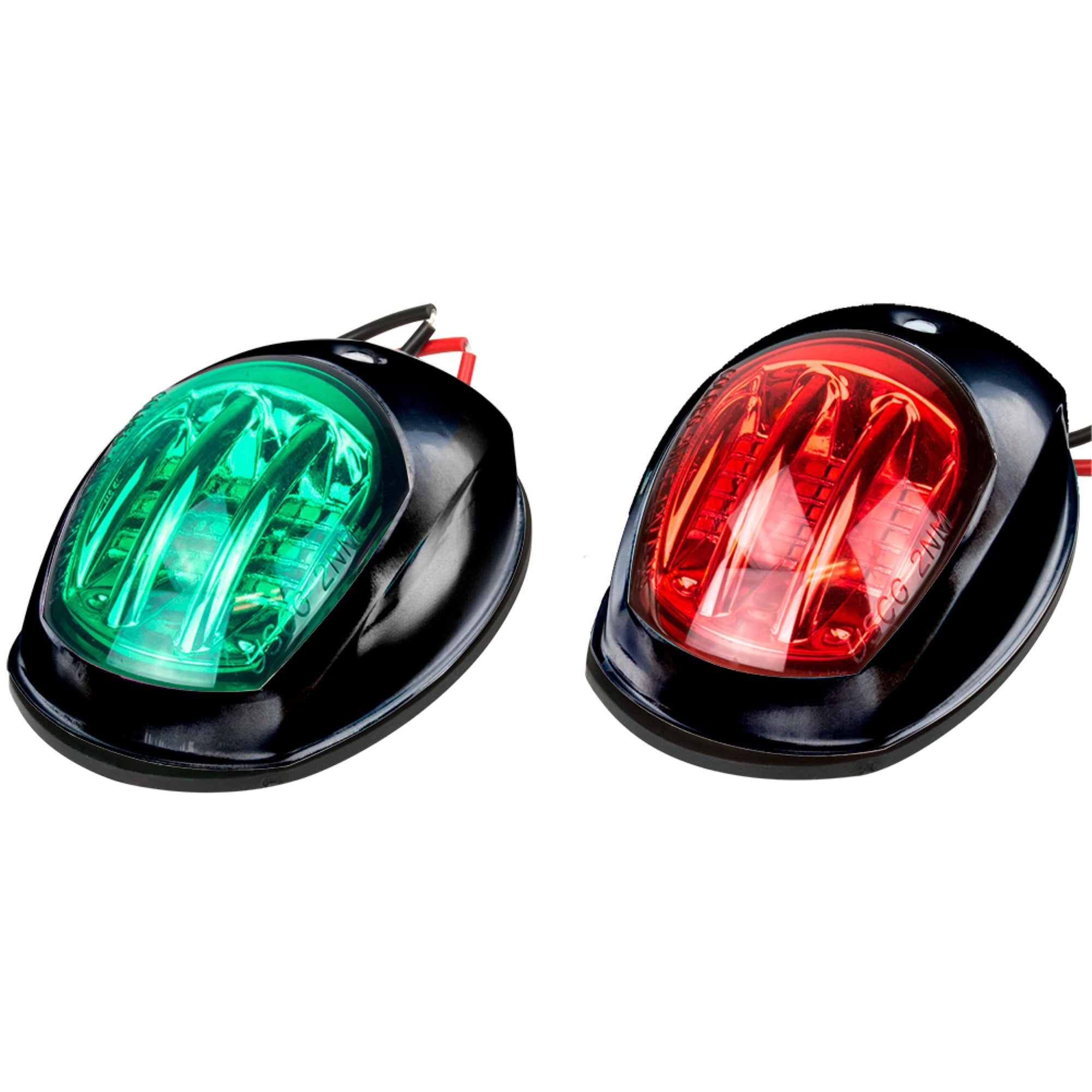 Sea-Dog Black Led Navigation Lights - Port & Starboard
