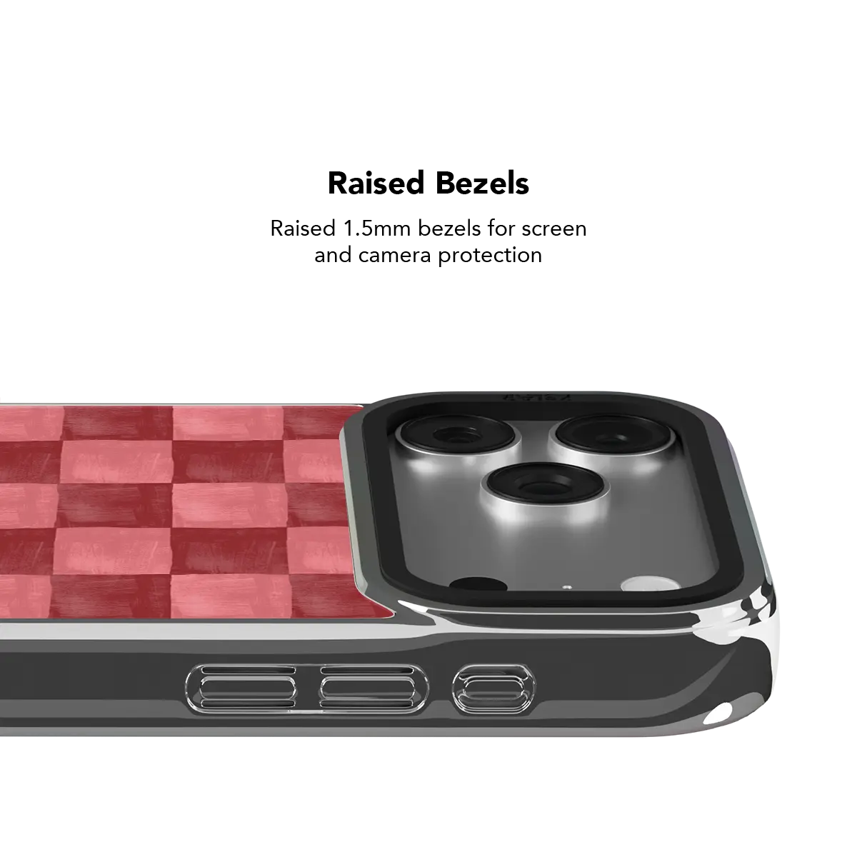 Canyon Clay | Red Checkered iPhone Case