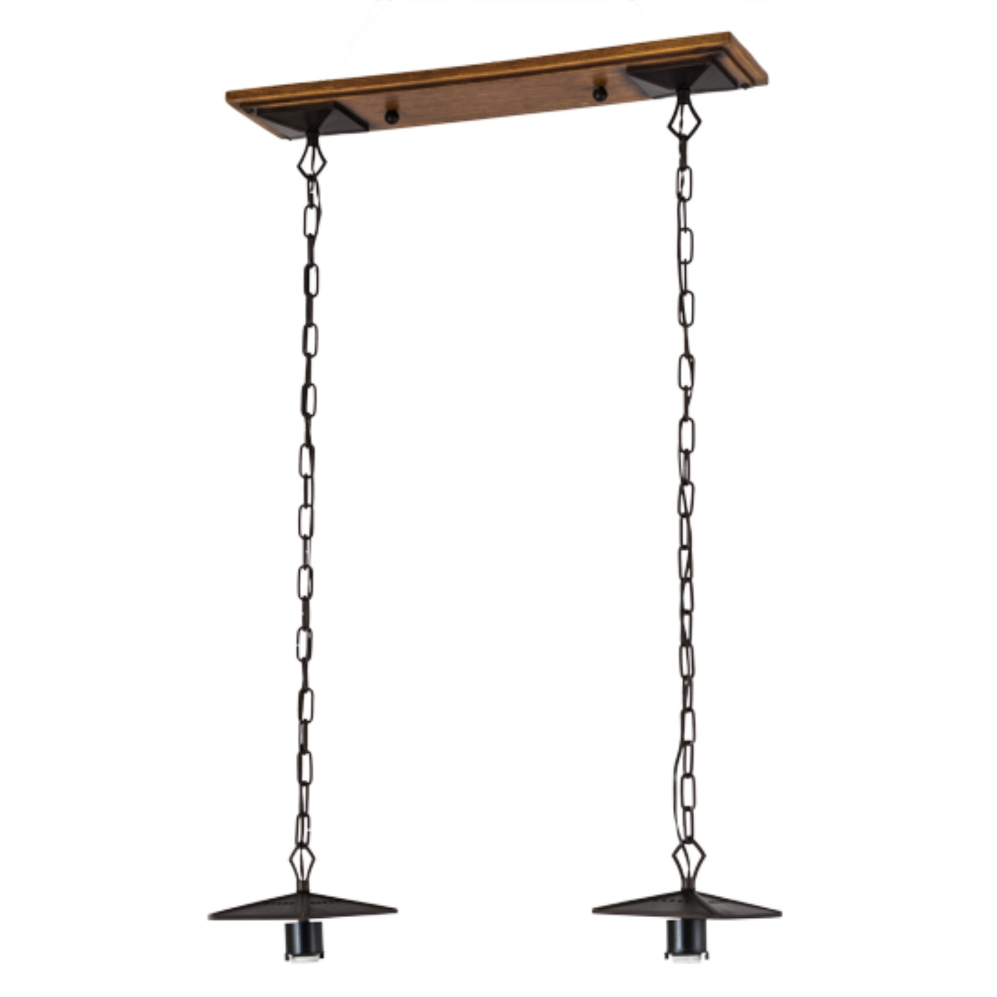28 inchL 2 LT Island Pendant Hardware