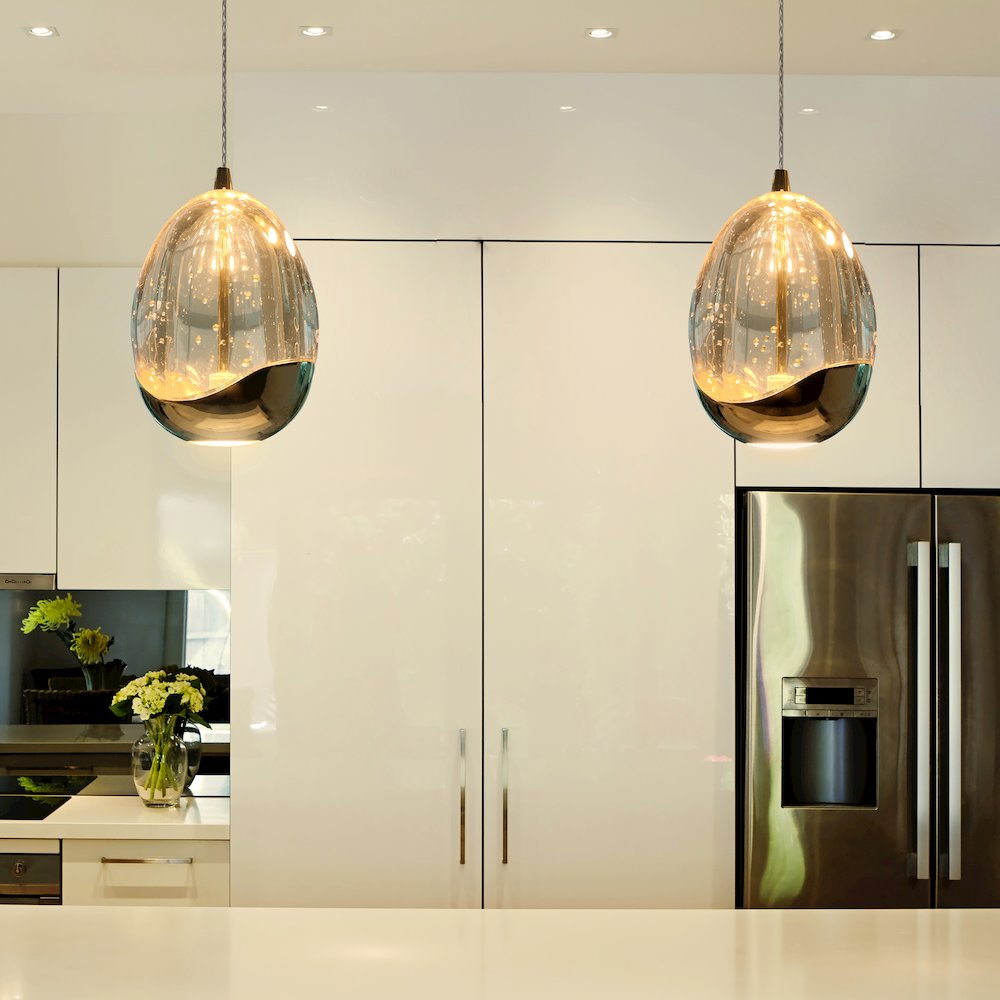 Integrated Led Height Adjustable Pendant Light