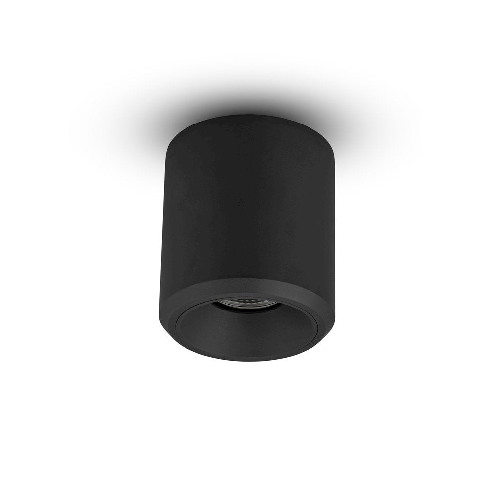 Round Led Surface Mounted Downlight, Stock Item Beam Angle 33, Black
