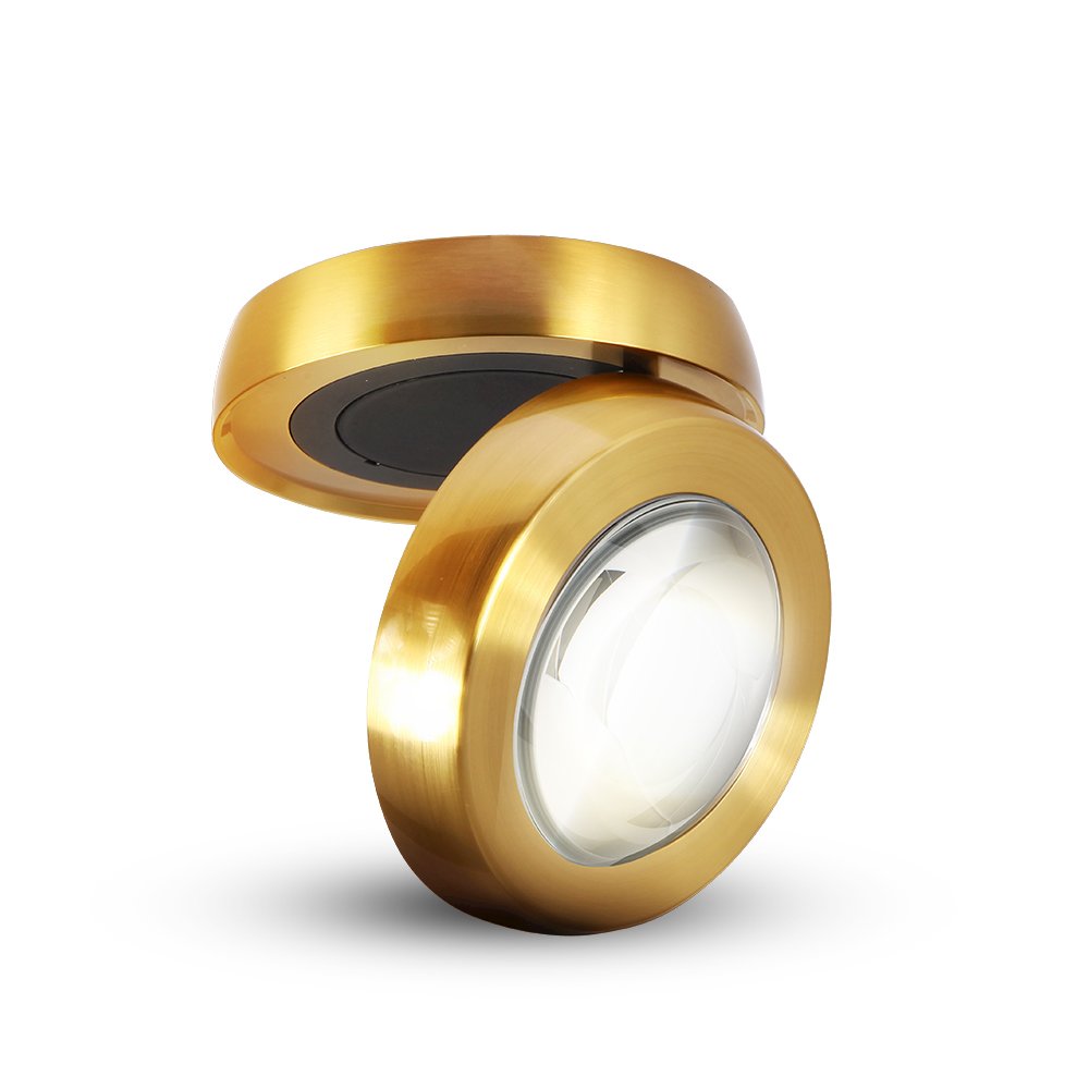 Led Adjustable Wall +Ceiling Mount Vmcl004701A008Ab, Antique Brass