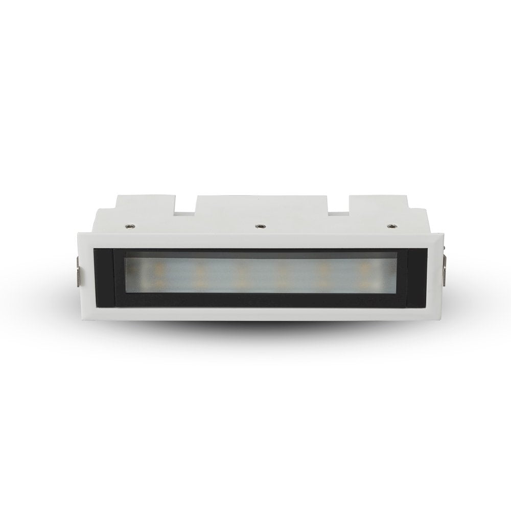 Vonn Lighting Slice 6.5-In Integrated Led Etl Certified Fixed Recessed Wall Washer With Trim, White