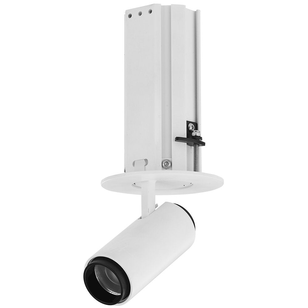 3'', 6W Led Adjustable Recessed Spotlight, Stock Item Beam Angle 36, White