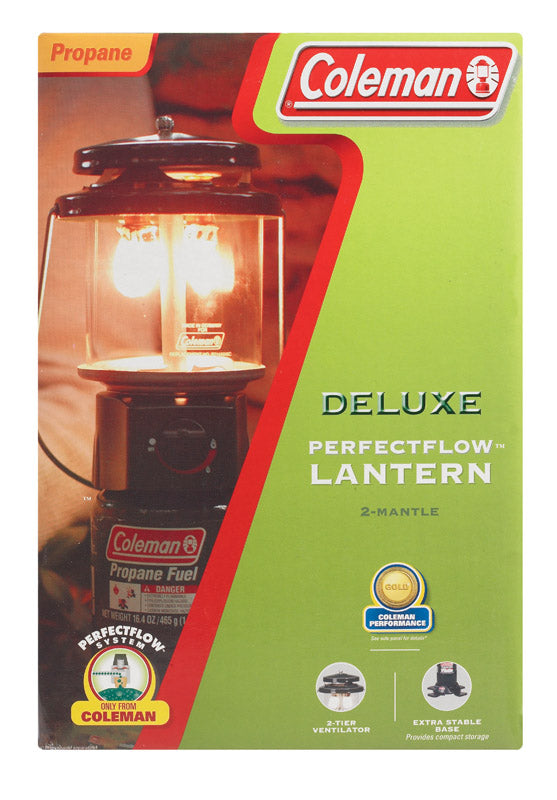 Coleman Gas Lantern 1000 Lumens Deluxe Propane Lantern One Size Multicolor Model 2000026391