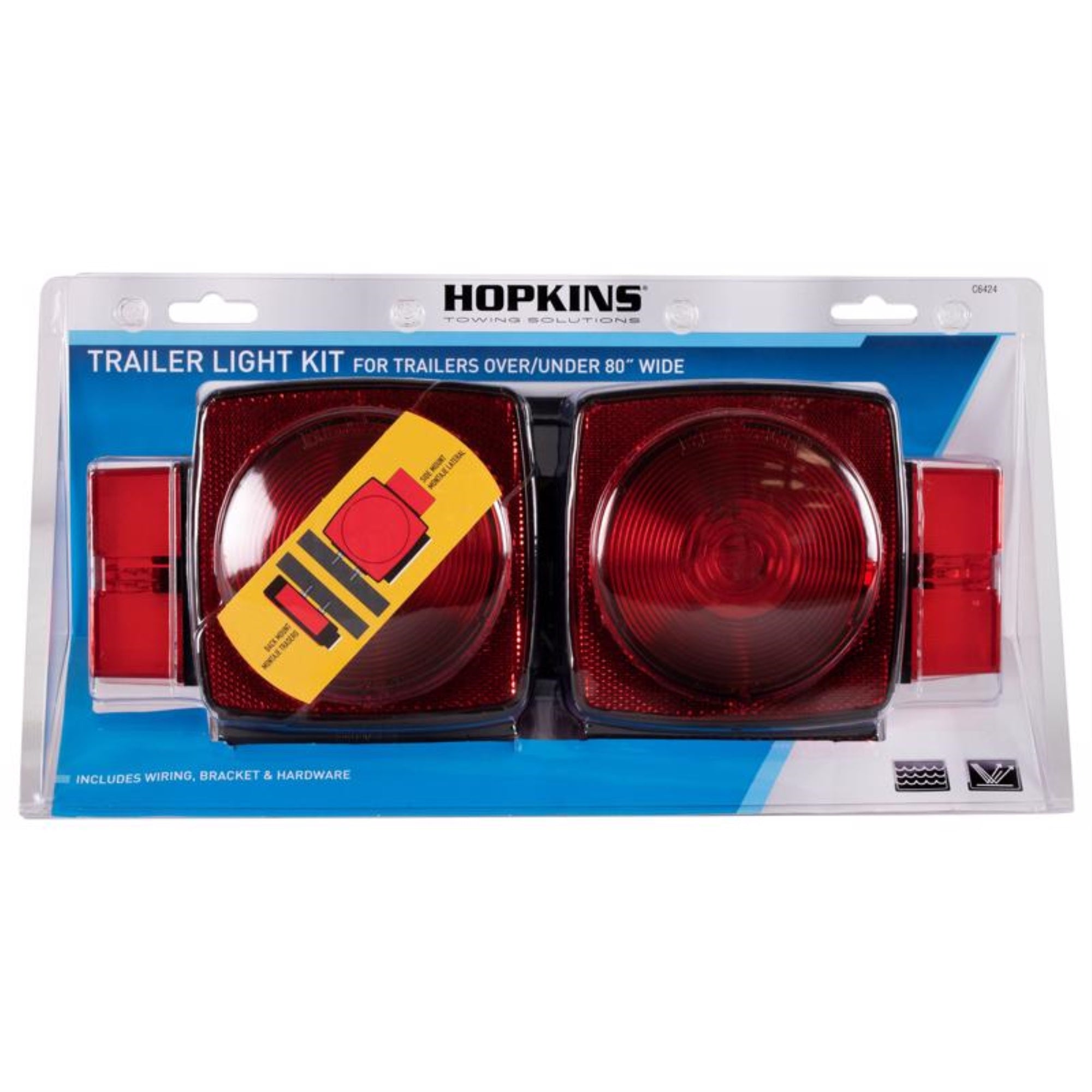 Light Kit Trlr Red 5.25''
