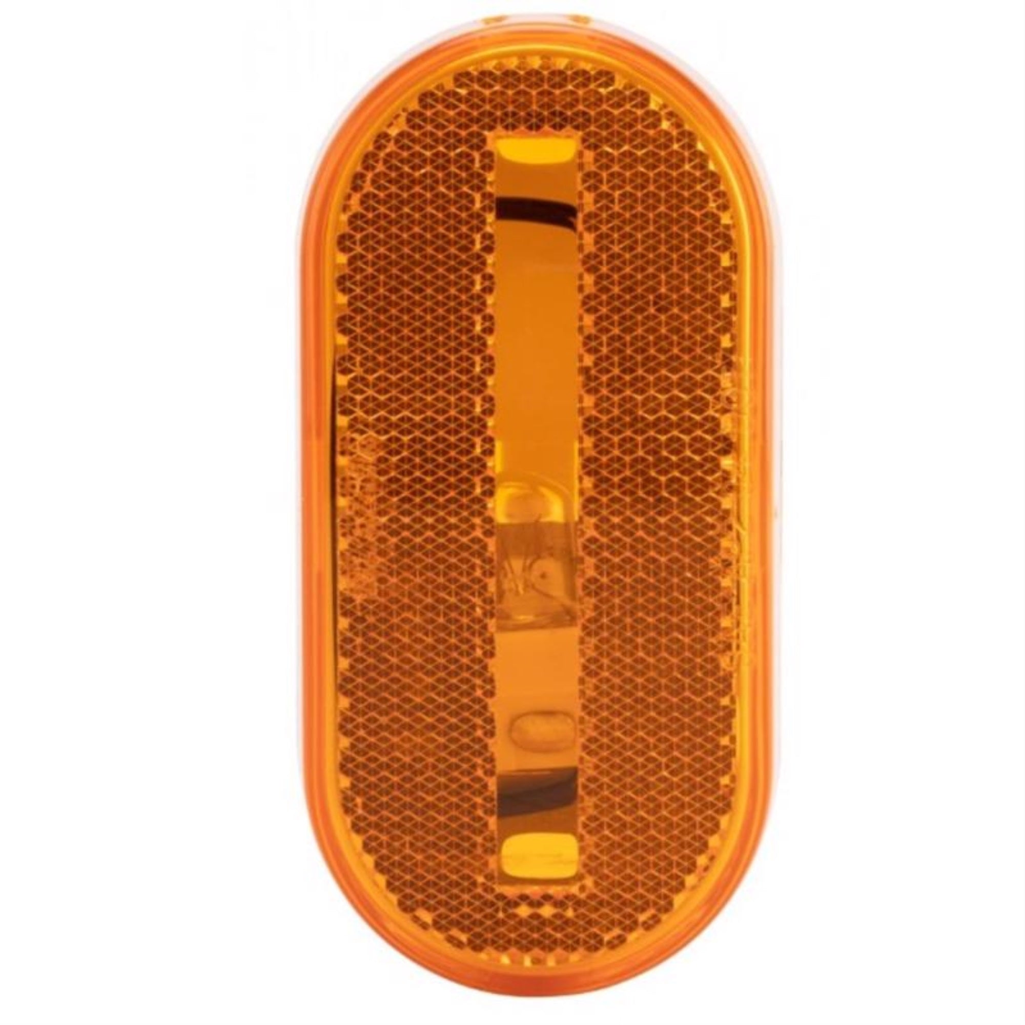 Blazer International Oblong Marker Light, Amber, Model B484W1A, Pack of 1, ABS Material