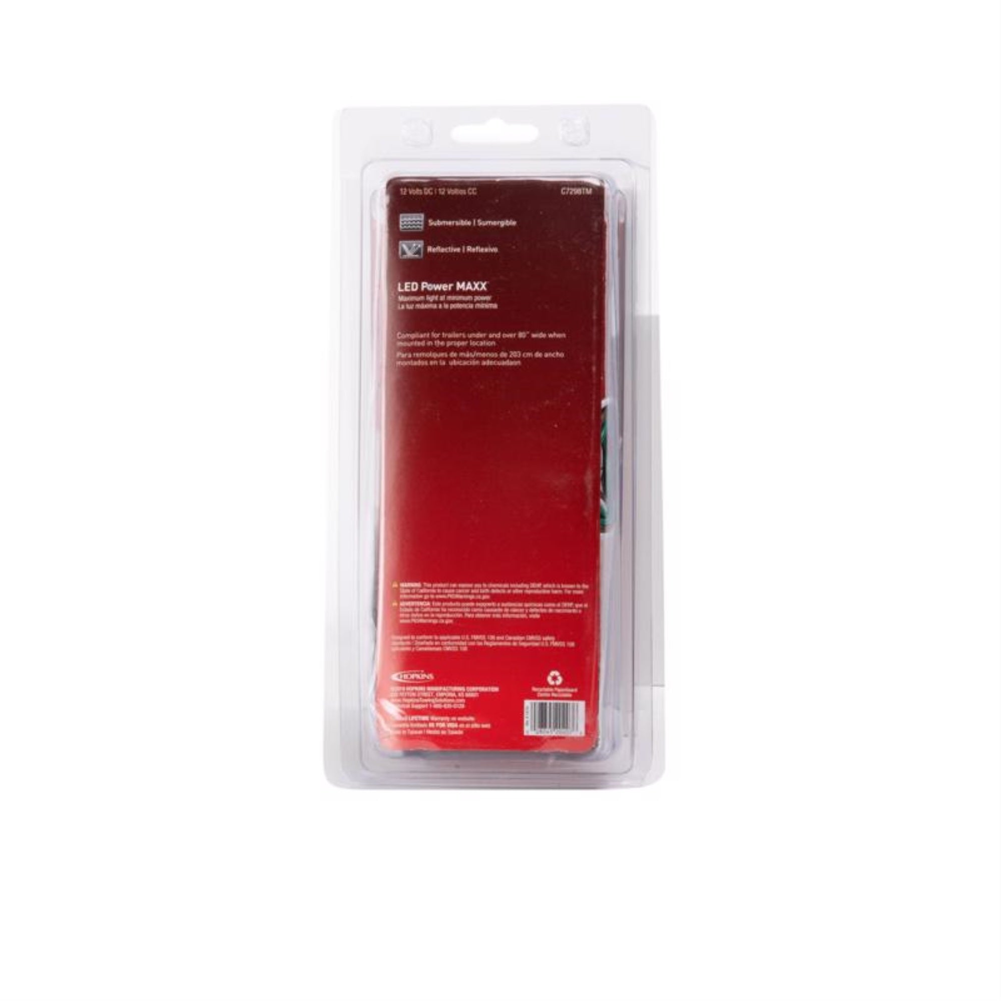 Blazer International C7298Tm Led Low Profile Submersible Stop/Tail/Turn Light, Passenger Side