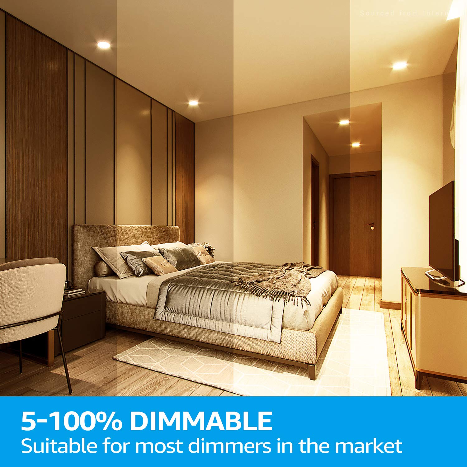 Torchstar 6 Inch Slim Recessed Lighting With Junction Box, Basic Series Ultra Thin Led Recessed Light 2700K Soft White, 12W Dimmable Led Downlight, Etl & Energy Star, Pack Of 6