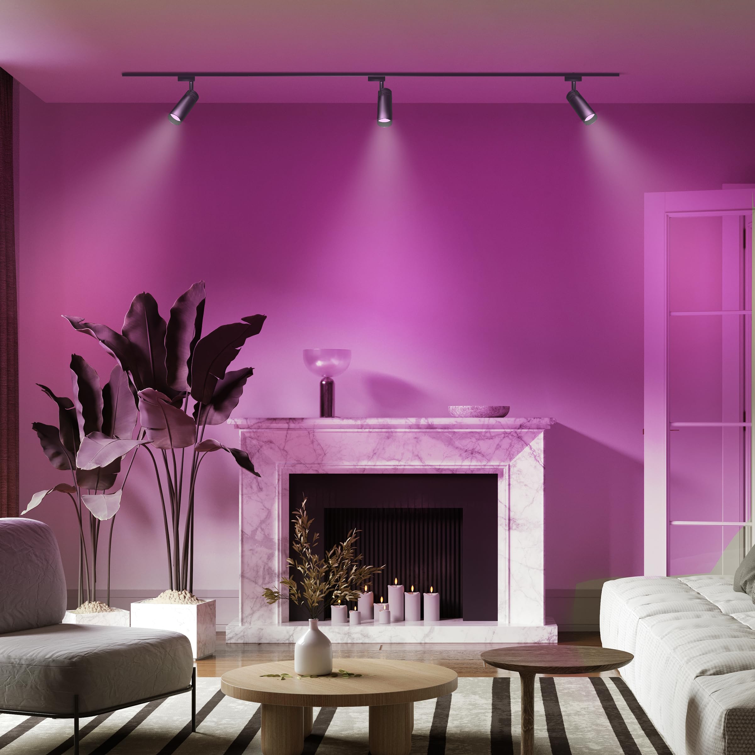 Feit Electric 50-Watt Equivalent Mr16 Alexa Google Siri Smart Rgbw Led Light Bulb White