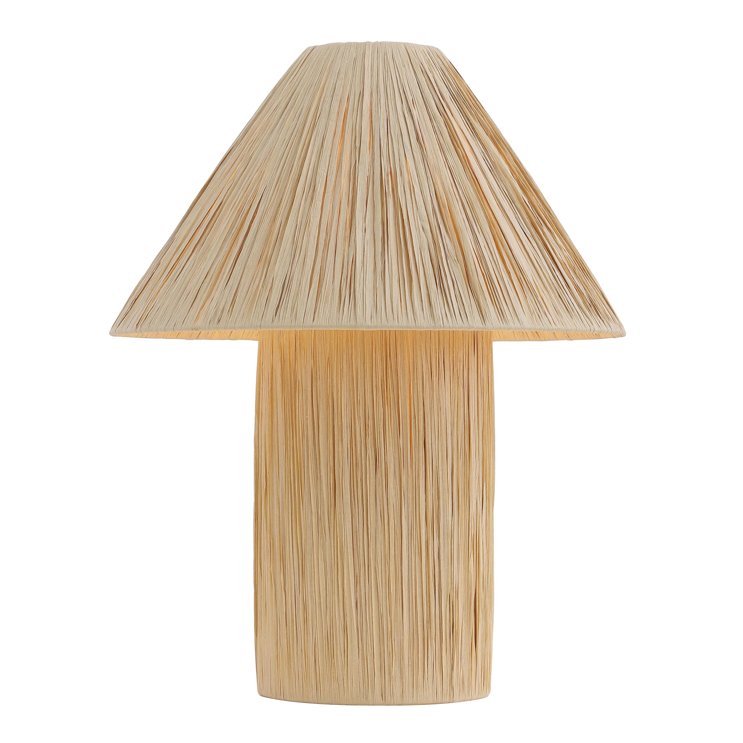 SAFAVIEH Lighting Collection Cassie Natural 20-inch Table Lamp (LED Bulb Included)