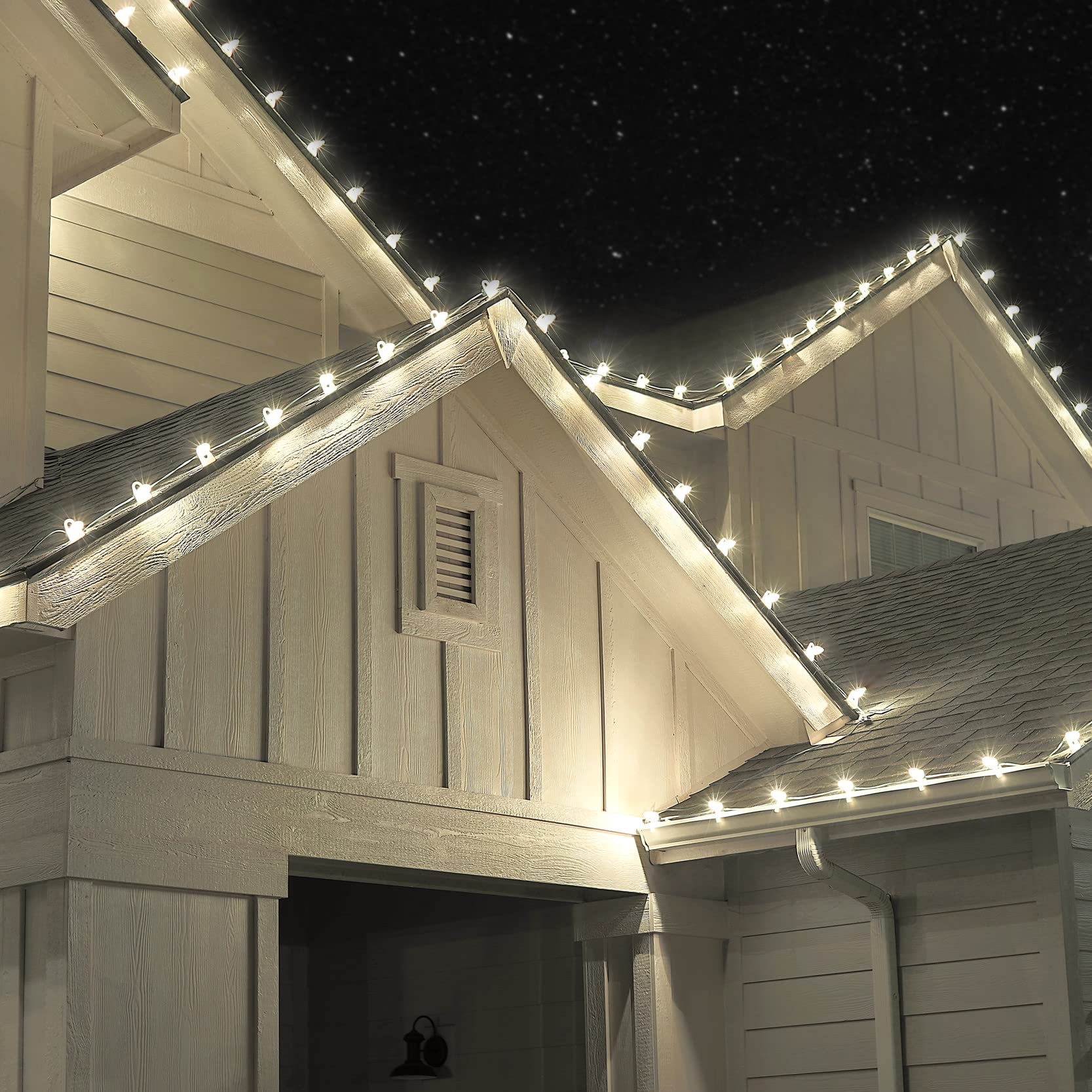 Set Of 500 Holiday Lighting Outlet C9 Led Christmas Lights | Sun Warm White C9 Led Filament Lights | C9 Christmas Light Bulbs Fo