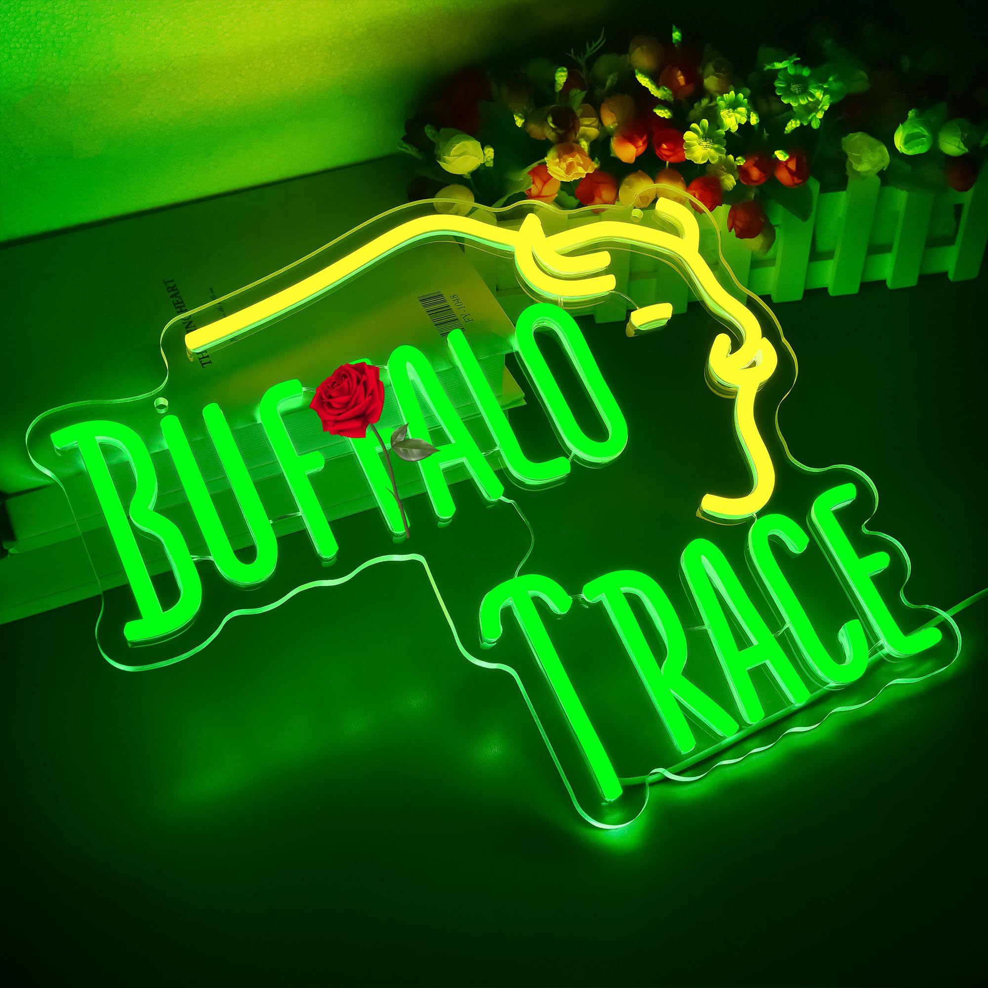 Whisky Neon Sign For Wall Decor Whisky Neon Light For Man Cave Dimmible Led Light Up Sign For Bar Pub Restaurant Office Birthday Fathers Day Gift For Men Art Size13.3 * 14.1In(P062)