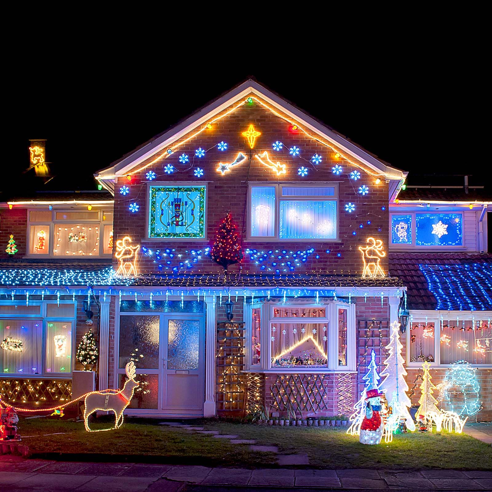 Surled 164Ft Color Changing Led Rope Lights, Waterproof String Lights With Remote, 16 Colors