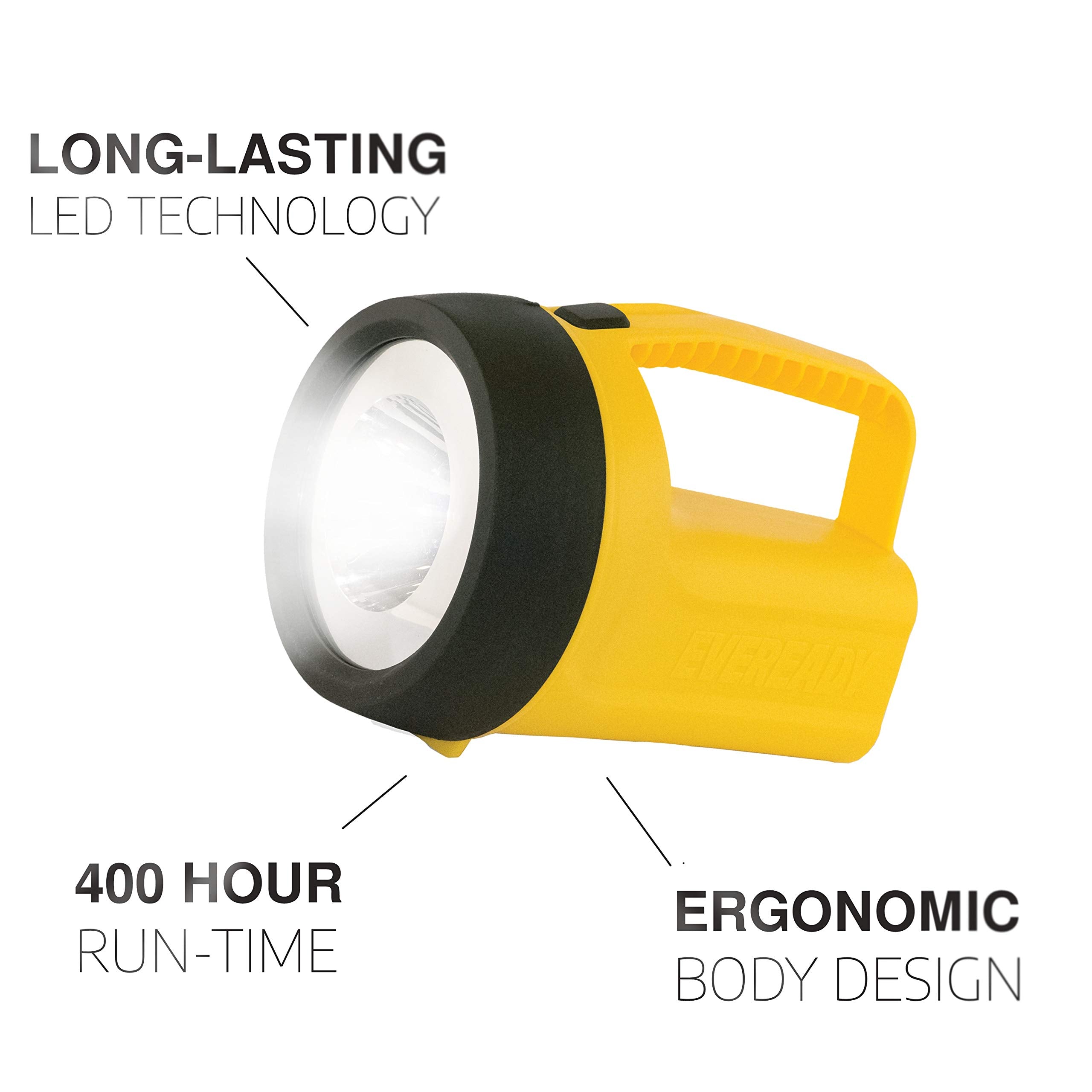 Eveready Led Floating Lantern Flashlight, Battery Powered Led Lanterns For Hurricane Supplies, Survival Kits, Camping Accessorie