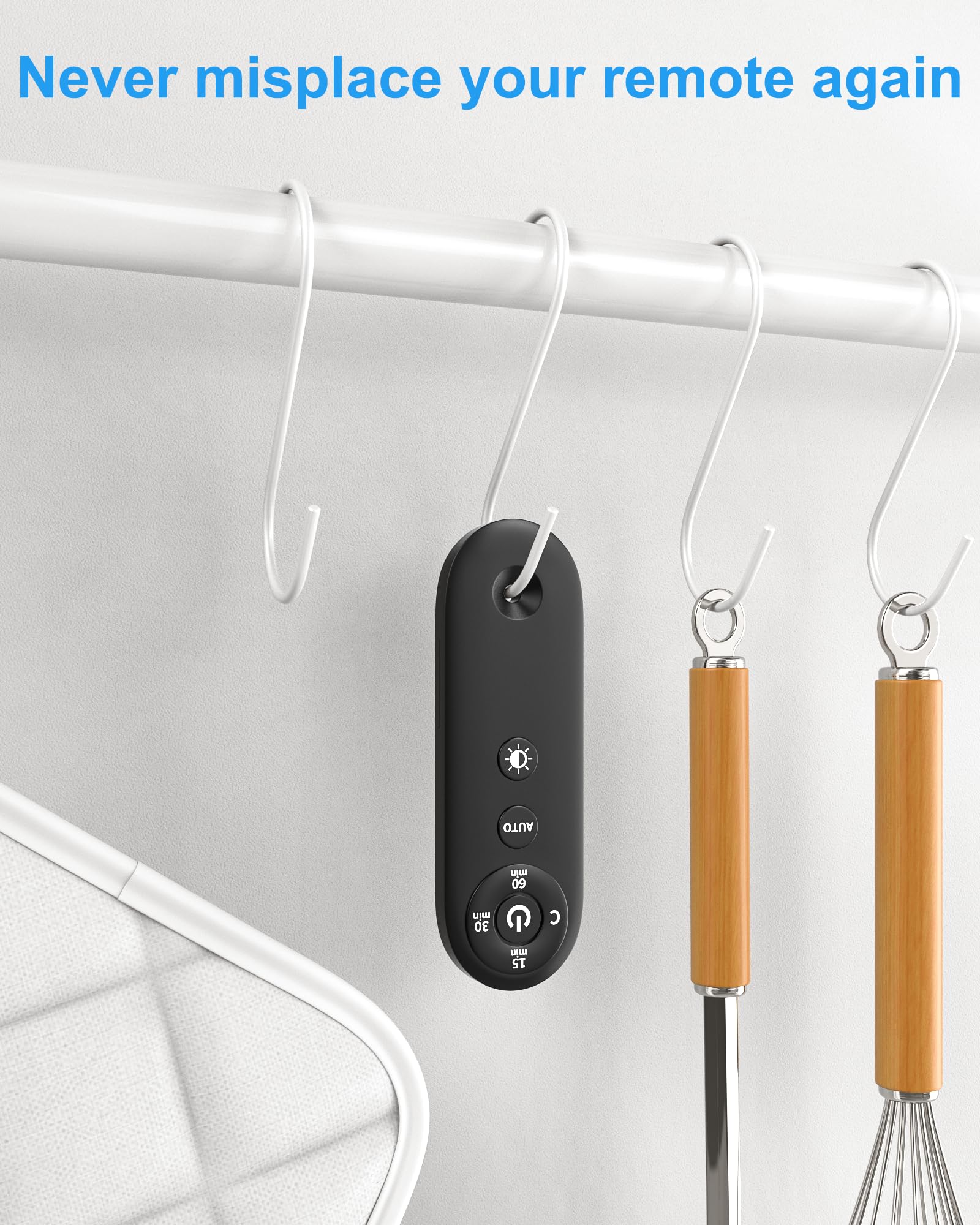 Vovamo Motion Sensor Lighting Indoor with Remote Control,9.8 Rechargeable Under Cabinet Lights, Magnetic Closet Lights Battery O