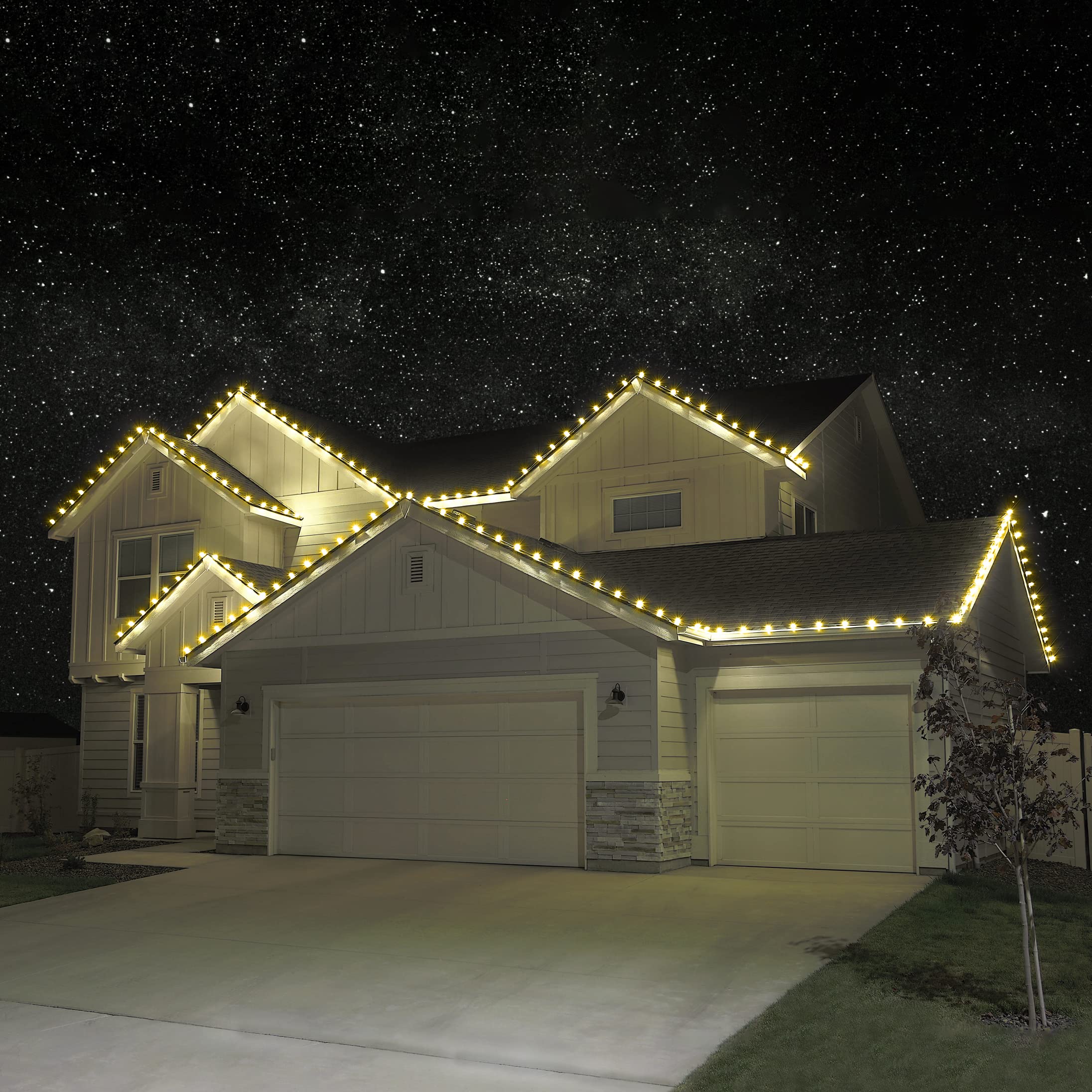 Set Of 500 Holiday Lighting Outlet C9 Led Christmas Lights | Yellow C9 Led Filament Lights | C9 Christmas Light Bulbs For Indoor