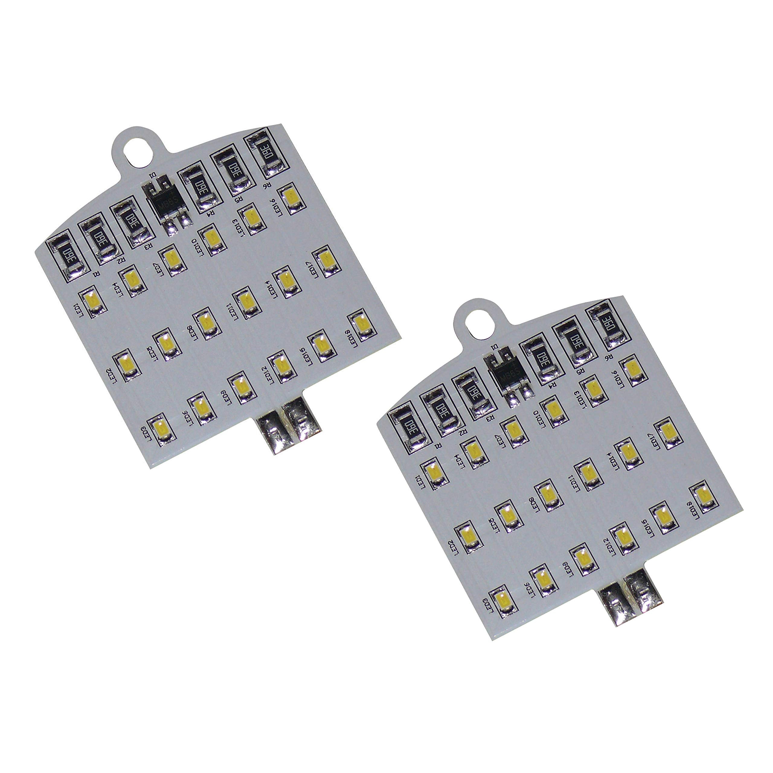 Valterra Diamond Group DG724321VP LED Replacement Flat Bulb, 180LUM, 3500K, Warm White, 2 Pack, Standard Size