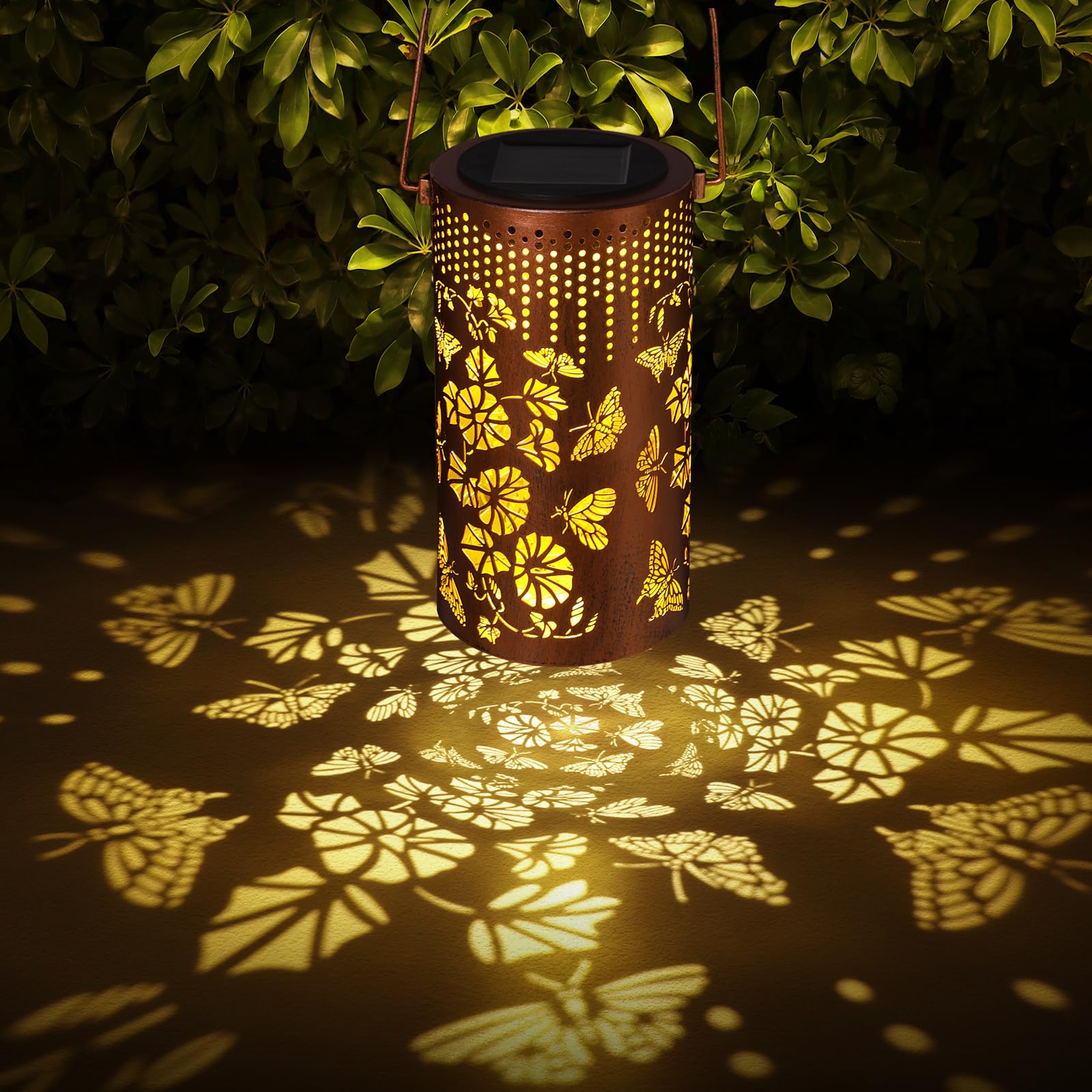 Butterfly Solar Light, Birthday Gift for Women, Men, Mother's Day, Thanksgiving, Christmas, New Year Gift. Outdoor Waterproof Li