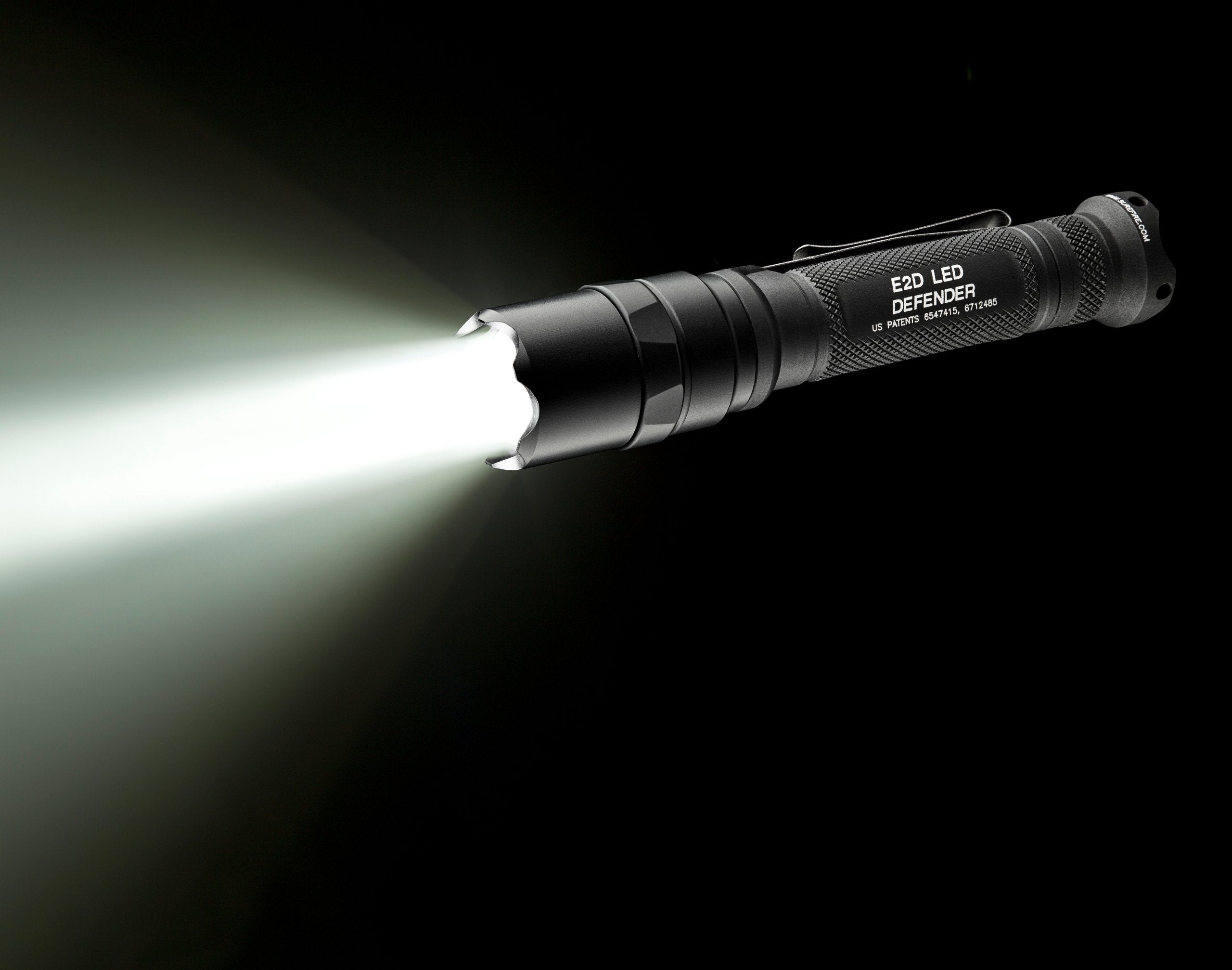 SureFire E2D Defender Ultra Flashlight - 600 Lumens, Dual-Output, Black, Plastic