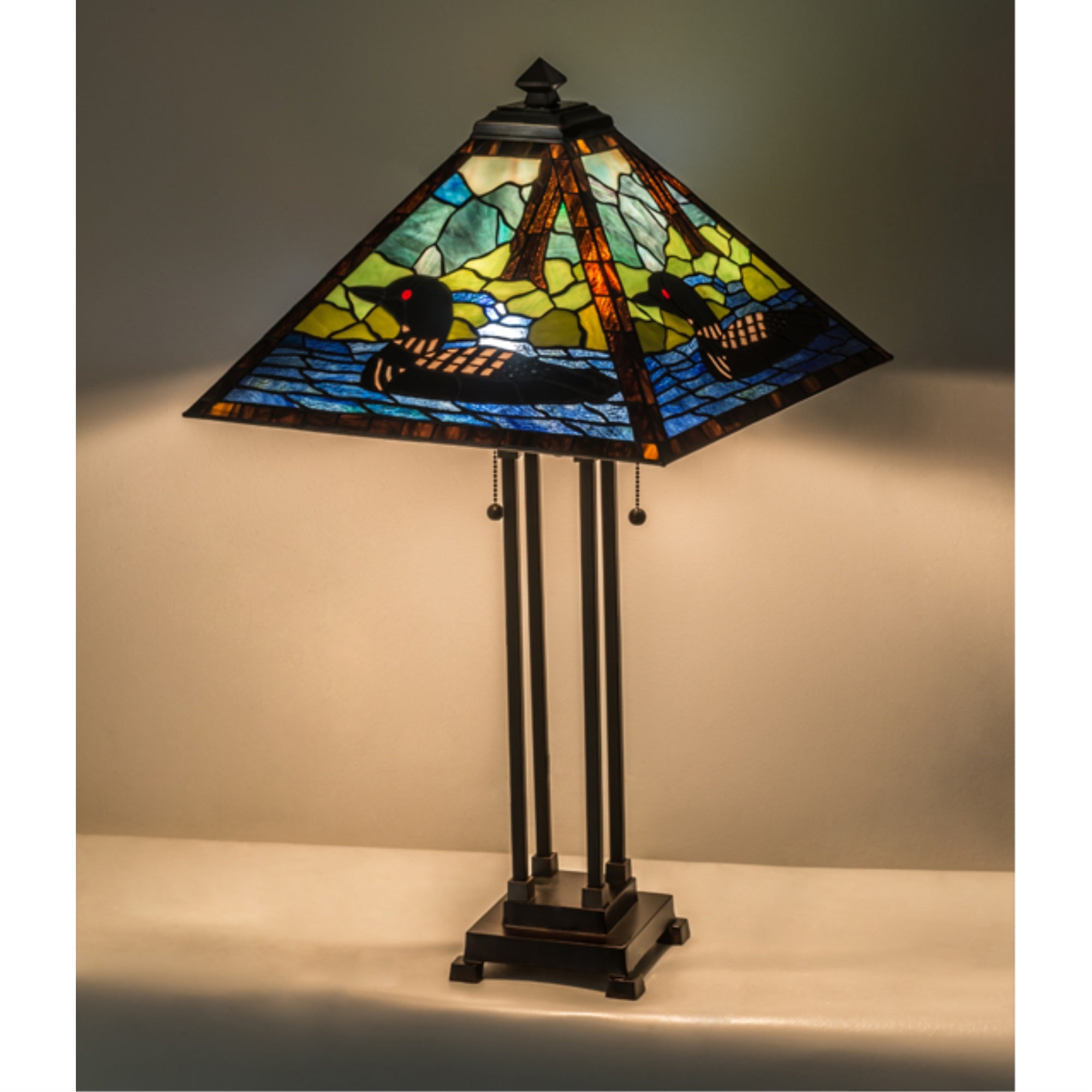 30 inchH Loon Table Lamp