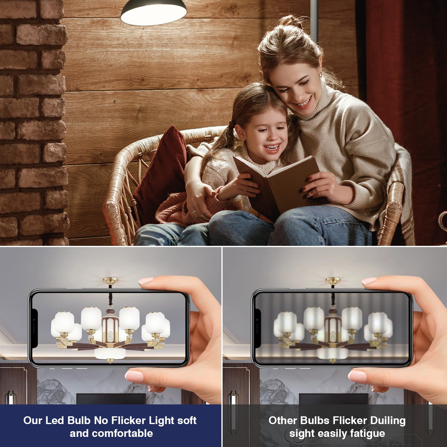 HJFF 6 Pack LED Corn Light Bulb 20W E26/E27 2500 Lumen 5000K Cool Daylight Yellow Non-Dimmable for Home Garage Indoor Outdoor