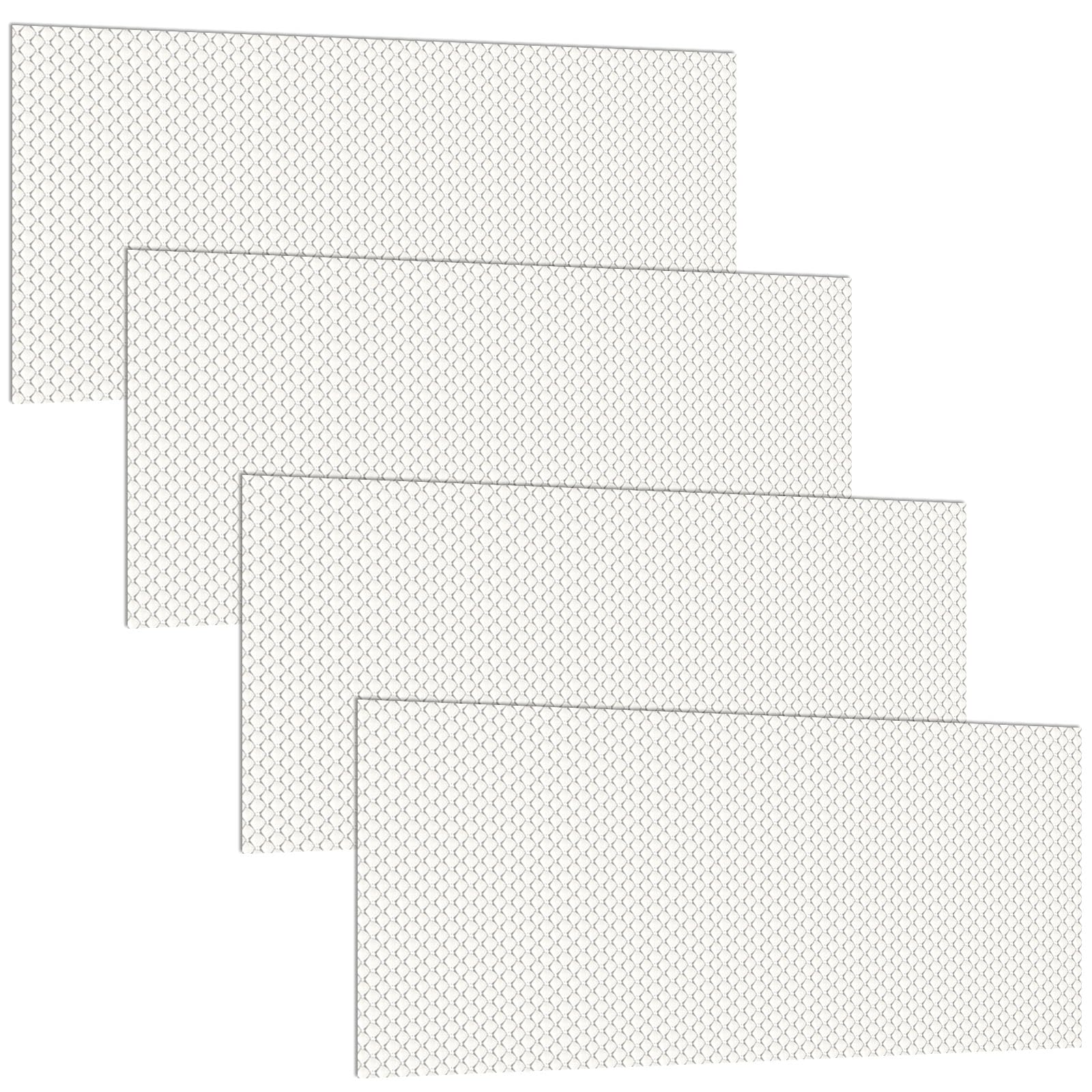 Frienda 4 Pcs Acrylic Light Cover Panels, Clear, 23.75in x 47.75in, Model Frienda-Light-1077