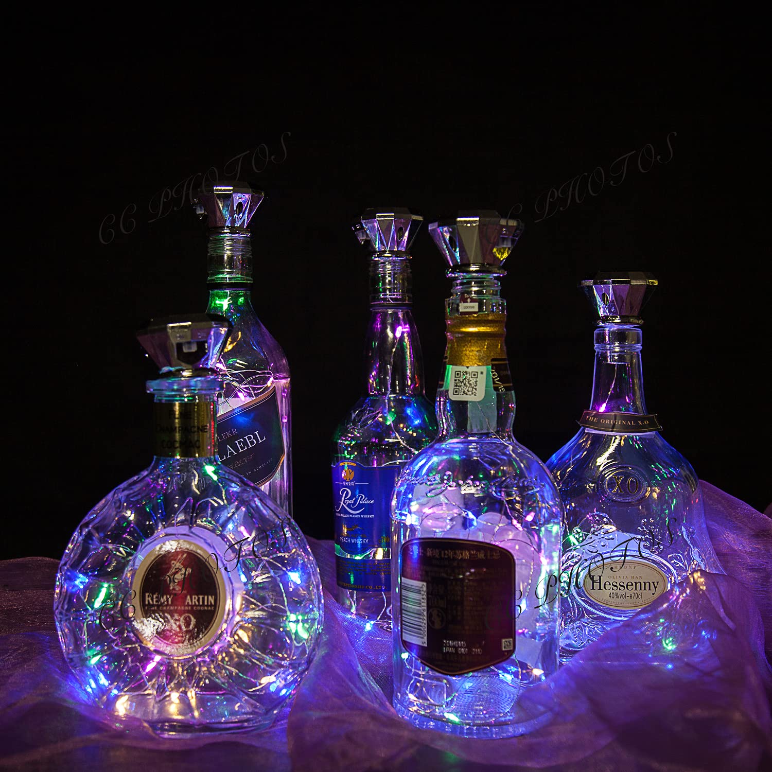 Solar Wine Bottle Lights Outdoor, Cork Lights For Wine Bottles Waterproof, Fairy Lights Solar For Wedding Party Garden Patio Pat