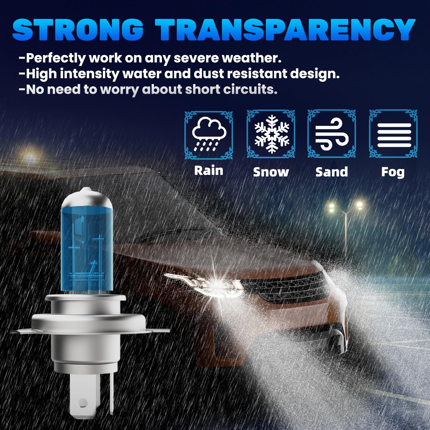 TTDBDAN Headlight Bulbs Fit for 2014-2018 Toyota Tundra Halogen Headlight Bulbs,9003/H4/HB2 High/Low Beam + h11 Fog Lights Front