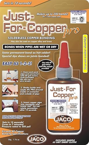 Just For Copper Jfcp052 Jfcp0 52 50 Gram Solderless Copper Bonding, No Size, No Color